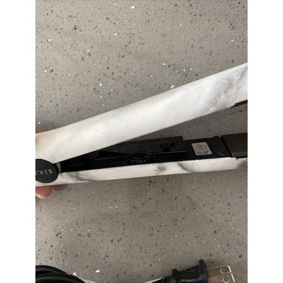 Soleil Flat Iron Ceramic plates Limited Marble LET YOUR HAIR SHINE L10HSC-D37 - Picture 6 of 7